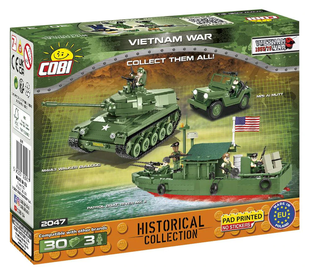 Cobi Vietnam War Solider Figures Model Accessories [variant_option4]