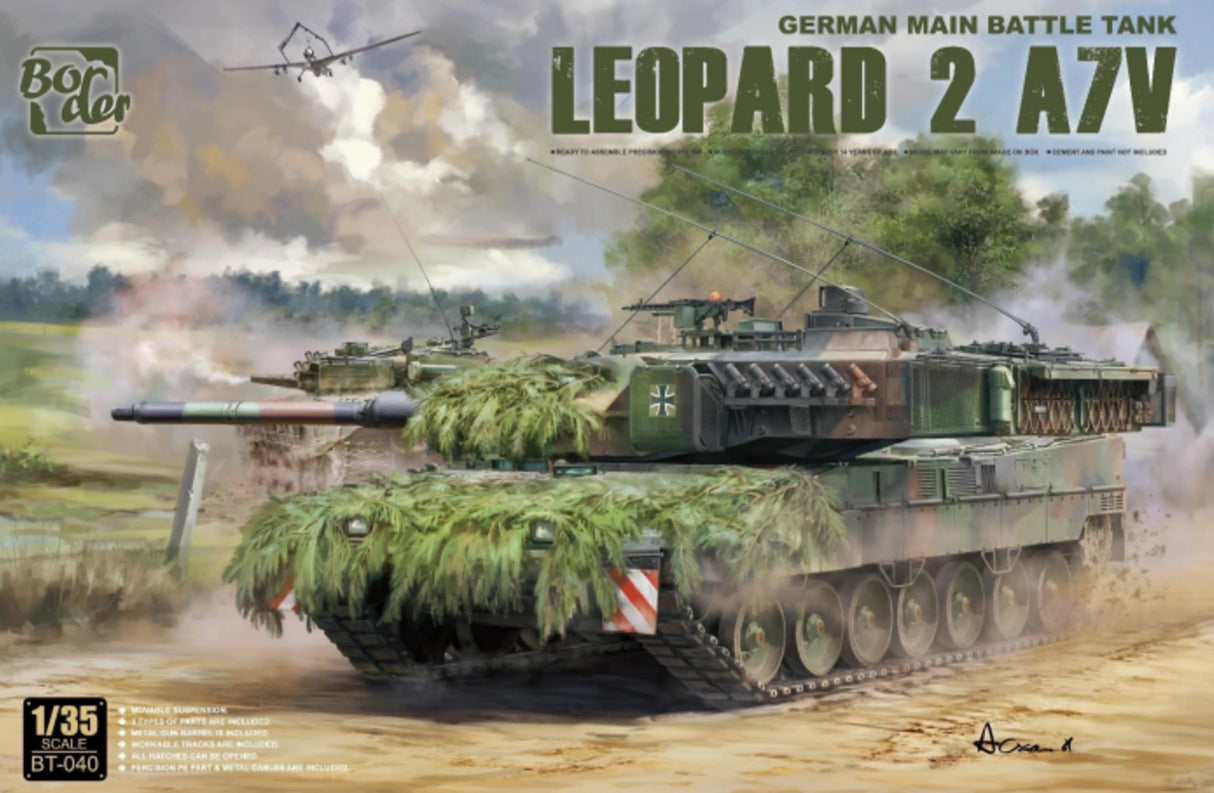 Border Model 1/35 Leopard 2 A7V. Scale Model [variant_option4]