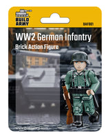 Build Army 1:33 WWII German Infantry Minifigure