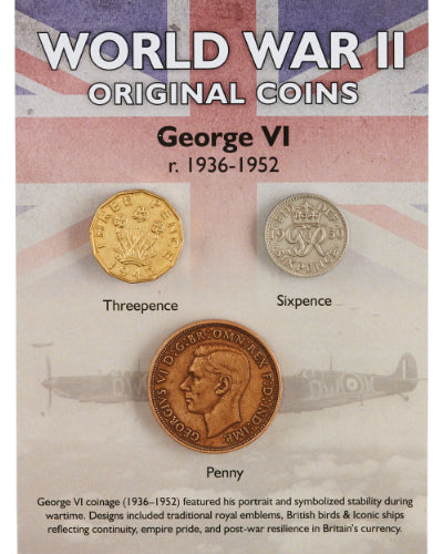 World War II Original 3 Coin Pack Coin Westair