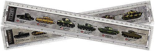 WW2 Tank Ruler Stationery [variant_option4]