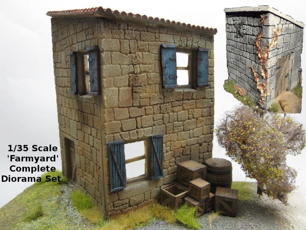 Fields of Glory Models Diorama Bases and Buildings