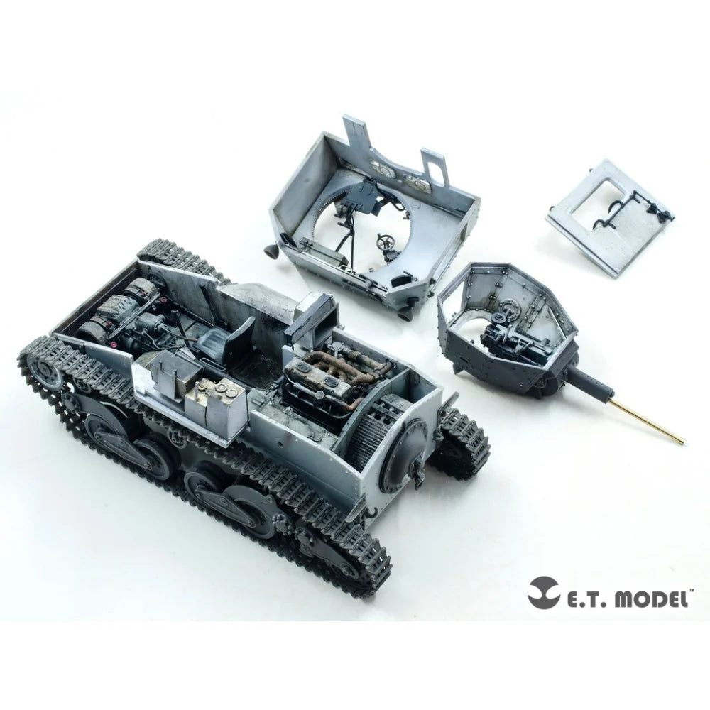 E.T Model 1/35 Carro Armato L6/40 Italian Light Tank CHECK Kits ET Model
