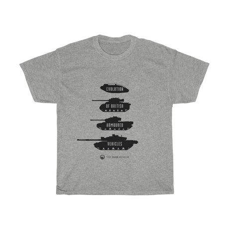 Evolution of British Armoured Vehicles T-Shirt