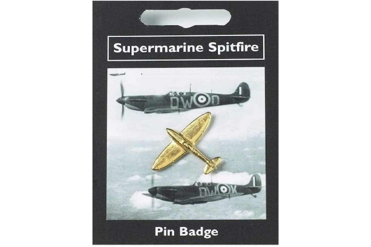 Spitfire Pin Badge
