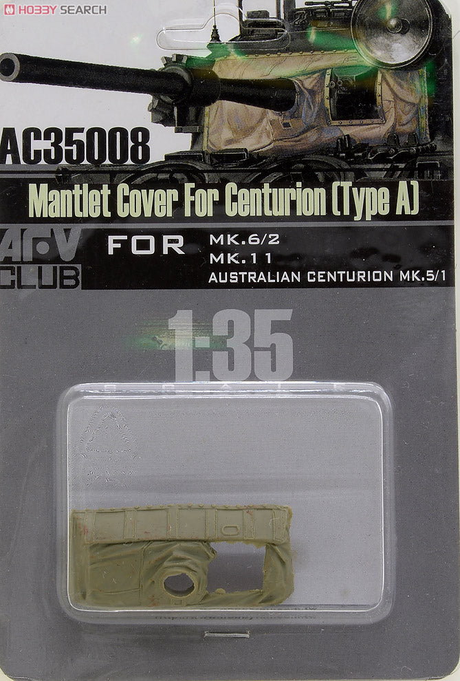 AFV Club 1/35 Mantlet Cover For Centurion Tank, (Type A).