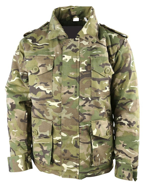 Shop Boys Jacket Military design Quilted at Woollen Wear