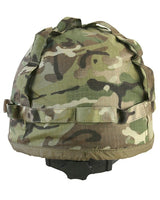 Camo Plastic Helmet with Cover