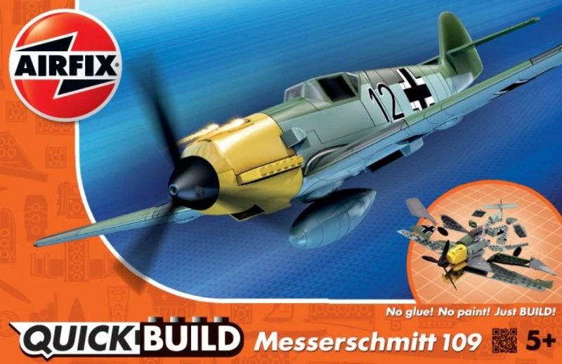 Airfix Messerschmitt 109 - Quick build