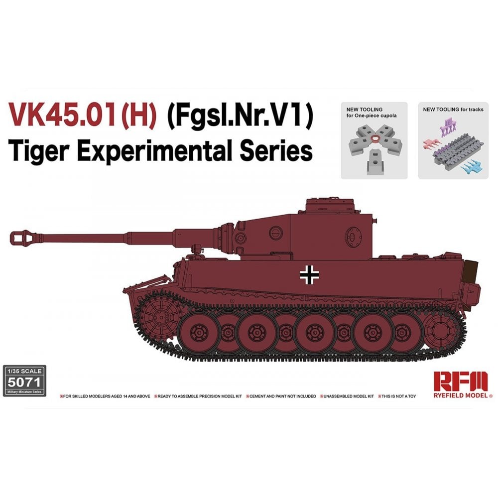 Ryefield model 1/35 VK45.01 (H) Tiger Experimental Series