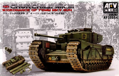 AFV Club 1/35 Churchill Mk III w/ QF 75mm MK V Gun