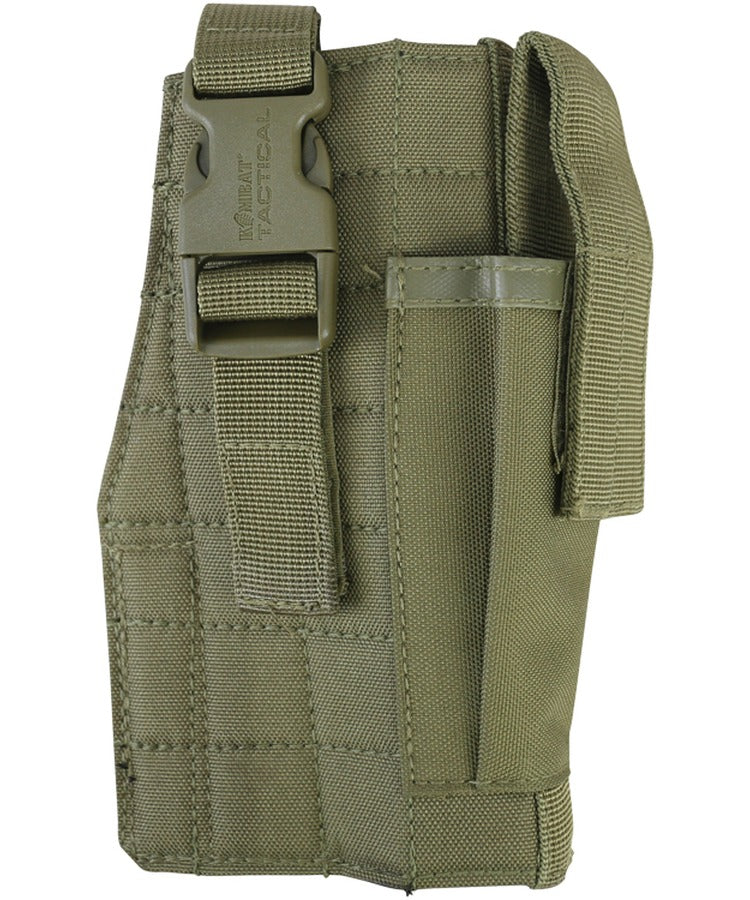 Molle Gun Holster with Mag Pouch - Olive Green