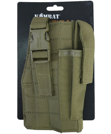 Molle Gun Holster with Mag Pouch - Olive Green