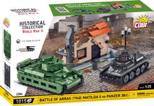 Load image into Gallery viewer, Cobi Battle of Arras (1940) Matilda II vs Panzer 38(t)
