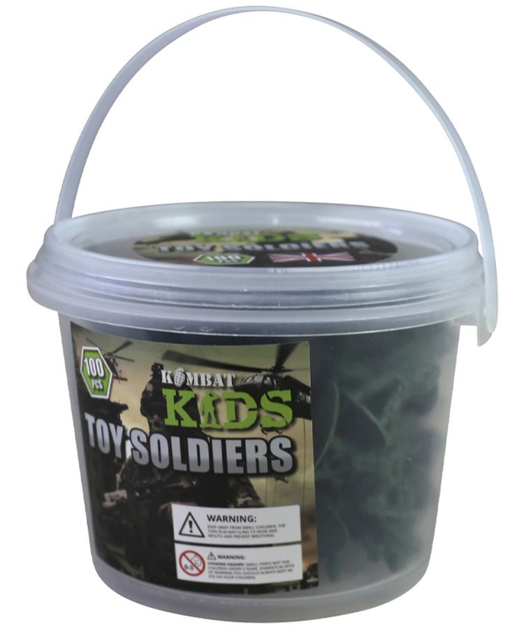 Toy Soldiers 100 Piece Tub