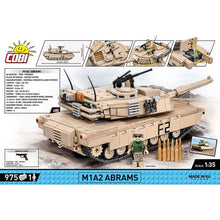 Load image into Gallery viewer, Cobi 1/35 Scale: M1A2 Abrams
