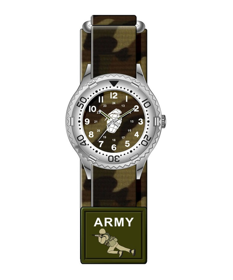 Kids military clearance watch