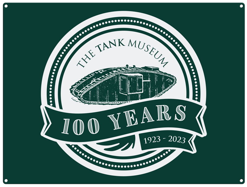 100 Years Metal Sign