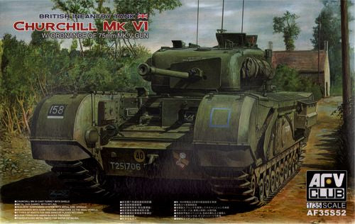 AFV Club 1/35 Churchill Mk VI/75mm Gun