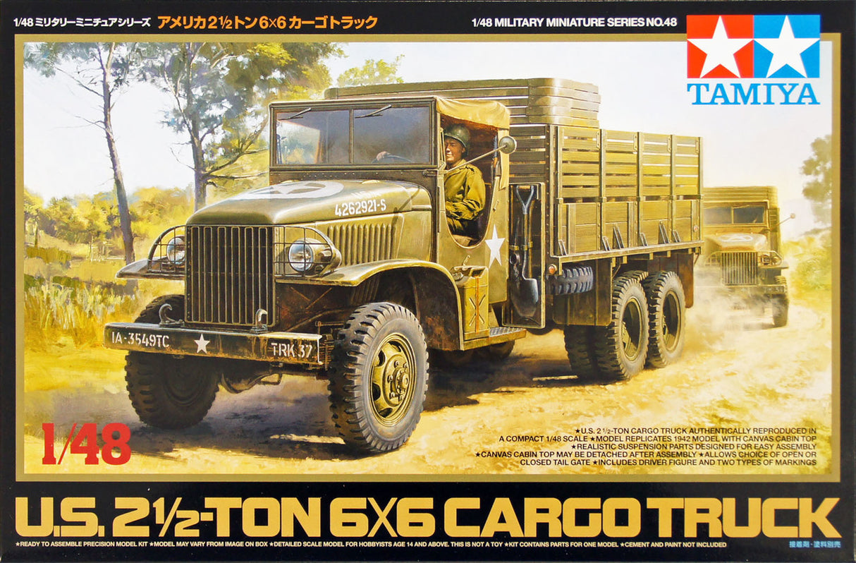 Tamiya 1/48 U.S 2 1/2 ton 6x6 Cargo Truck