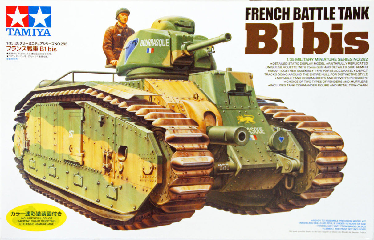 Tamiya 1/35 French B1 bis Tank