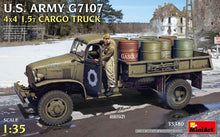 Load image into Gallery viewer, MiniArt 1/35 US army G7107 4x4 1.5t Cargo Truck.
