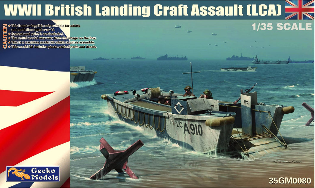 Gecko 1/35 WW2 British landing Craft Assault (LAC)