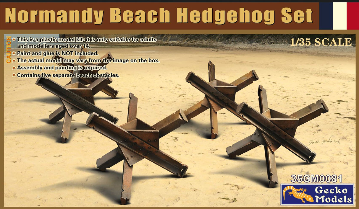Gecko models 1/35 Normandy Beach Hedgehog Set