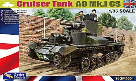 Gecko 1/35 Scale Cruiser Tank A9 MK.1 CS Model - The Tank Museum