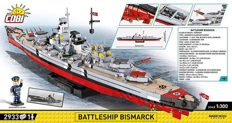 Cobi WW2 Battleship Bismarck Executive Edition