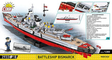 Load image into Gallery viewer, Cobi WW2 Battleship Bismarck Executive Edition
