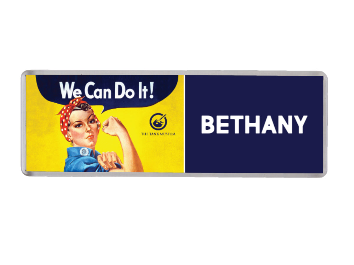 We Can Do It Personalised Magnet