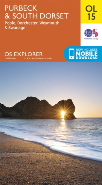 Ordnance Survey OS Explorer Map: Purbeck and South Dorset, OL 15