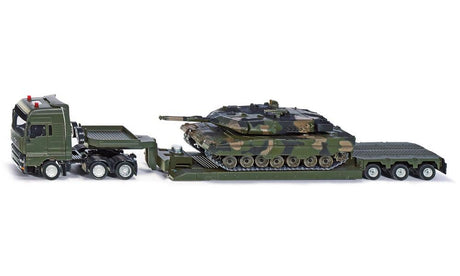 Siku Low Loader with Battle Tank 1:50 - The Tank Museum