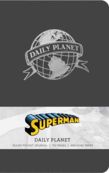 Superman: Daily Planet Ruled Pocket Journal