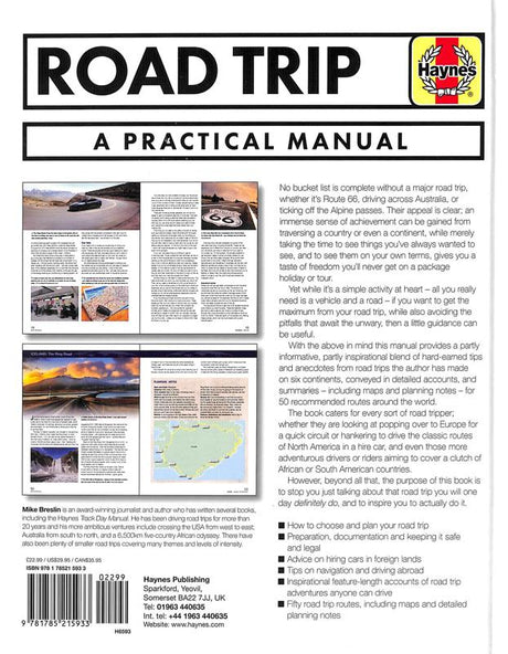 Road Trip Haynes A Practical Manual