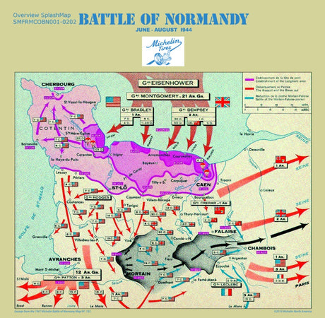 SplashMap : Battle of Normandy Overview