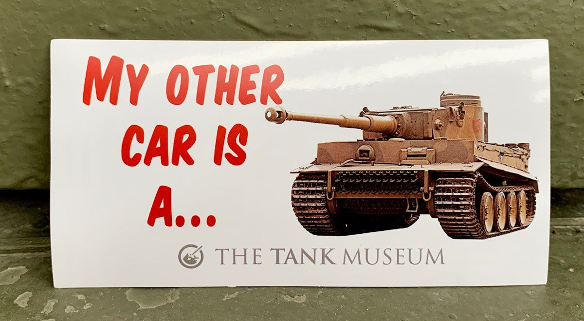 Message Sticker Tank Tank Museum Bumper Stickers – The Tank Museum