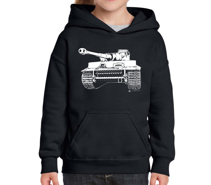 Kids Graphic Tiger 131 Hoodie – The Tank Museum