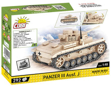 Load image into Gallery viewer, Cobi 1/48 Scale Panzer 3 Ausf J
