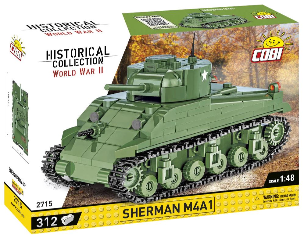 Cobi 1/48 Scale Sherman M4A1