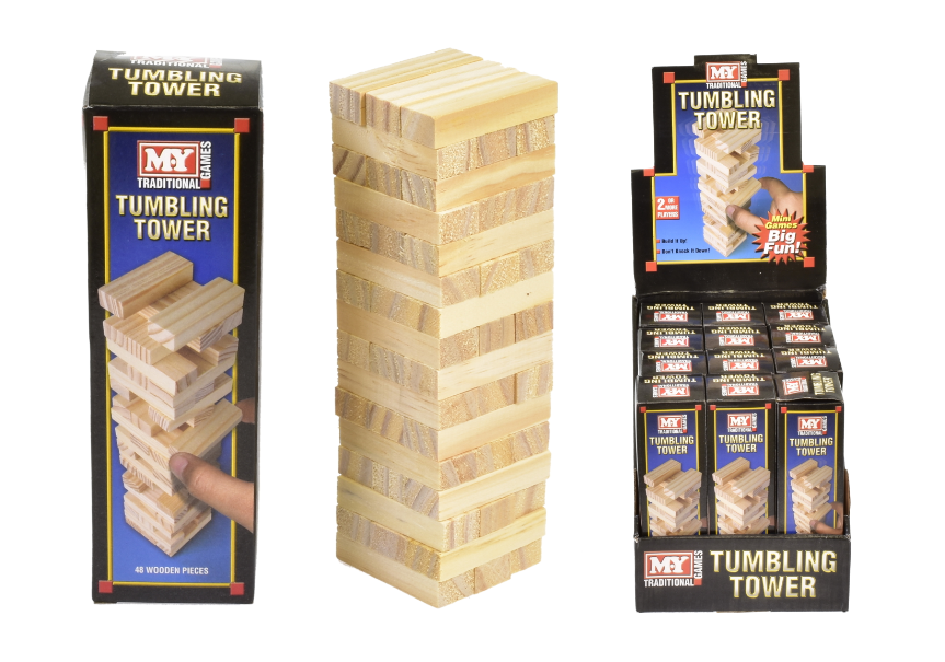 Mini Wooden Tower Game