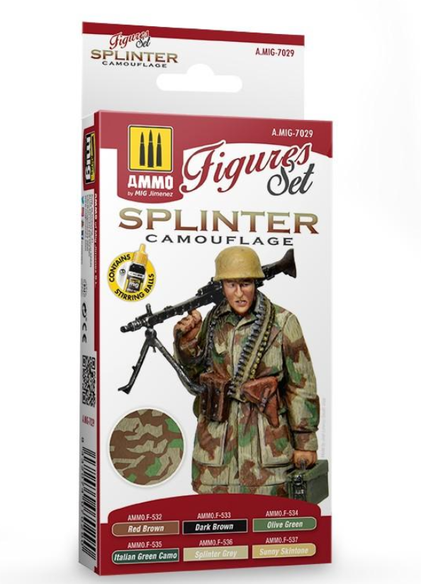 Ammo by MIG Splinter Camouflage Paint set