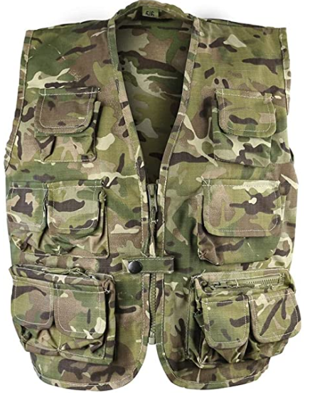 Military deals vest kids