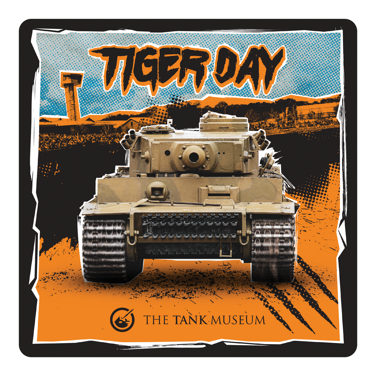 Tiger Day Coaster