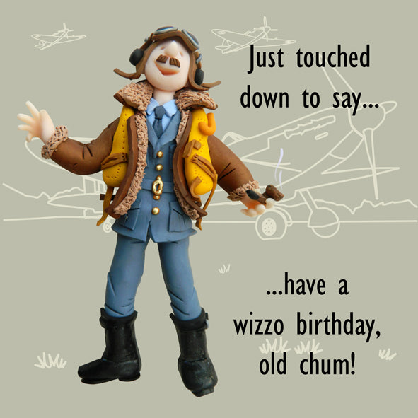 Wizzo Birthday Greeting Card