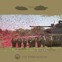 Load image into Gallery viewer, Tank Museum Greetings Card : Poppy Burst
