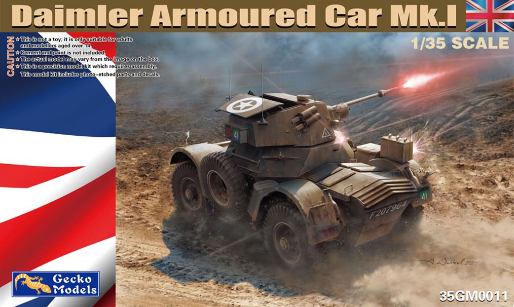 Gecko 1/35 Daimler Armoured Car Mk1