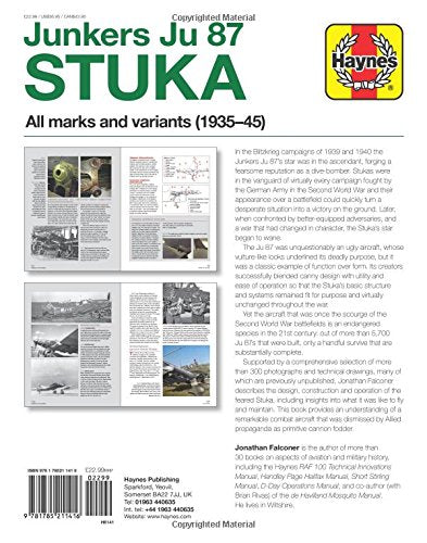 Junkers Ju 87 Stuka Haynes Workshop Manual