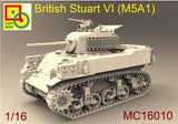 Classy Hobby 1/16 British Stuart VI (M5A1)